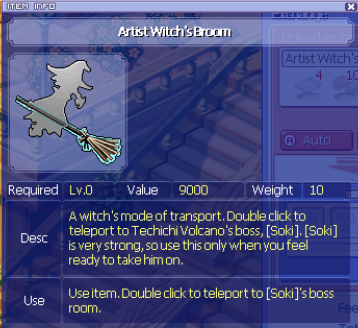 Artist Witch’s Broom