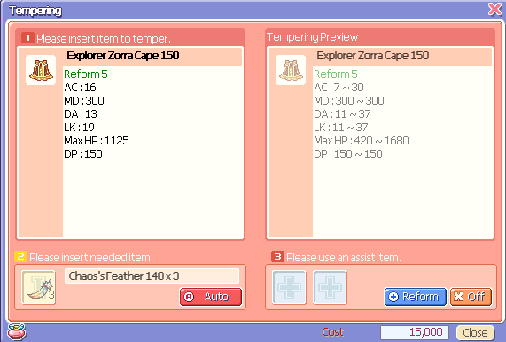 Explorer Zorra Cape 150
