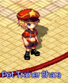 Pet Trainer Shara - Allows you to equip/remove hardants, synergize pets, or train pets. WARNING: Synergizing 5 star pets does NOT save any hardants you have, so don’t equip a hardant until you are sure you will not do more modification to the pet other than training.