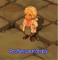 Professor Komby - Forging NPC; allows you to combine Altiverse gear only; use a Willie’s Stabilizer to change odds from 60% of keeping the secondary item/succeeding the Forge to 100% odds. WARNING: If you refined/compounded one of them, put it in the first slot, or the refine/compound will be lost!